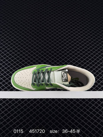 Jordan Travis Scott x Fragment Design x Air Jordan 1 Low OG SP Sail Bright Green Dark Green EU 36-45 Sneaker - Unisex BS-79827