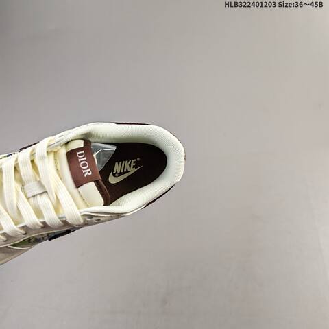 Nike SB Dunk Low Off White Brown Multicolor EU 36-45 Skate Shoe - Unisex BS-62859