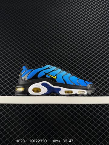Nike Air Max Plus Black Blue Yellow White EU 36-47 Running - Unisex (BS-74635)