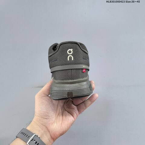 On Running Cloud 6 Dark Olive Grey EU 36-45 Running Shoe Running Sneakers - Unisex (BS-69586)
