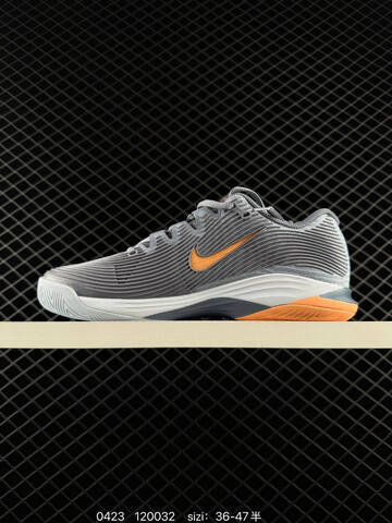 Nike Zoom Vapor 12 HC Grey Orange EU 36-47 Training - Unisex (BS-71913)