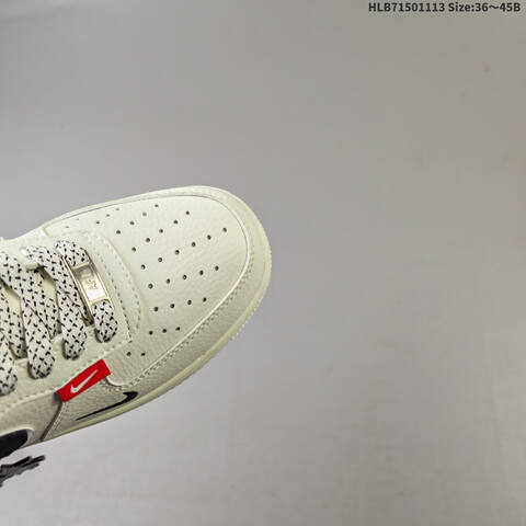 Nike Air Force 1 07 Low Off White Black EU 36 45 Sneaker EU 36-45 - Unisex (BS-63803)
