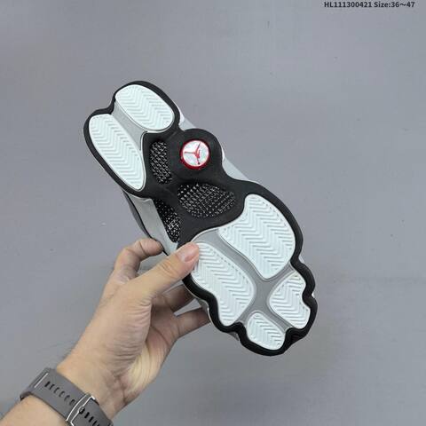 Jordan Air Jordan 13 White Grey Black EU 36-47 Basketball - Unisex (BS-66086)