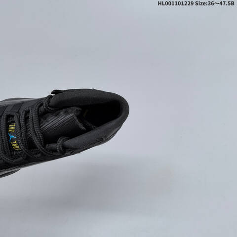 Jordan Air Jordan 11 Retro Black Gray With Gamma Blue Accents 36-47 5 Basketball - Unisex BS-67207