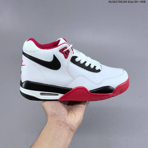 Jordan Air Flight 89 White Black Red EU 36-45 Basketball - Unisex (BS-67059)
