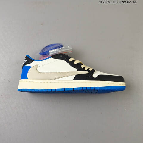 Nike Air Jordan 1 Low OG SP Military Blue Black Cream 36 46 Casual - Unisex (BS-63798)