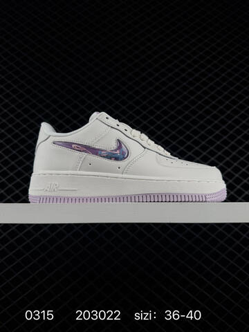 Nike Air Force 1 07 Low White Lavender EU 36-40 Casual - Unisex (BS-72641)