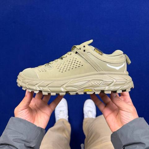 HOKA Tor Ultra 7 2 Khaki Olive White Trail Shoe Trail Running Sneakers BS-86823