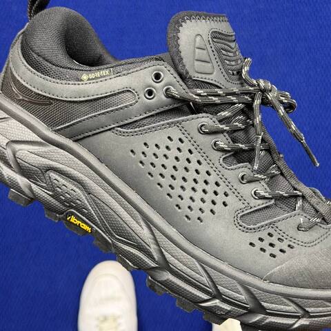 HOKA Tor Ultra 7 Black Dark Grey Trail Shoe Trail Running Sneakers (BS-86822)