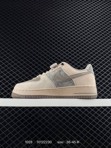 Nike Air Force 1 Low Beige Gray EU 36-45 5 Lifestyle - Unisex (BS-74503)