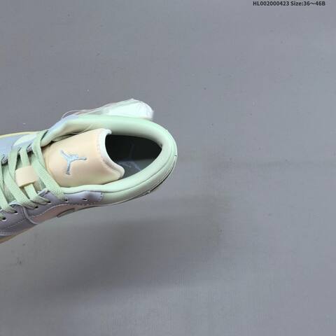 Jordan Air Jordan 1 Low White Light Blue Mint Green EU 36-46 Casual - Unisex (BS-66077)