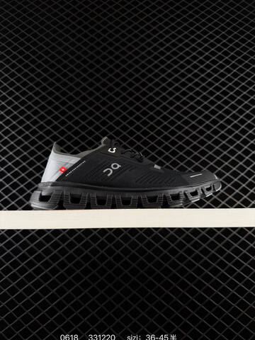 On Running Cloud 6 Coast Cloud Tec Black Grey White EU 36-45 Running Shoe Running Sneakers - Unisex (BS-85153)