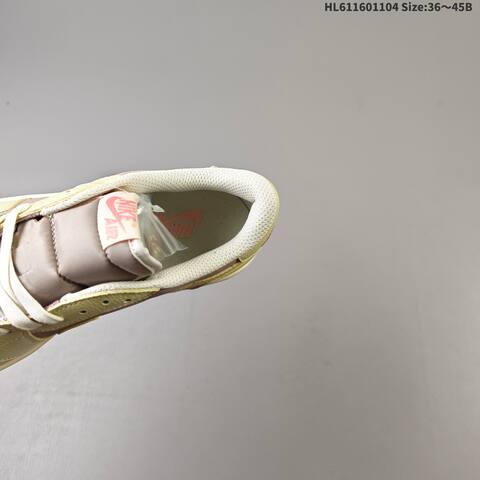 Nike Air Jordan 1 Low x Travis Scott Mauve Pink And Pale Yellow Cream EU 36 45 Lifestyle - Unisex BS-63923