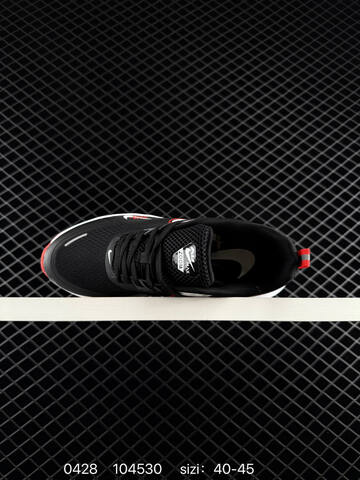 Nike Air Winflo 10 Black White Red 40-45 Running - Men's (BS-71806)