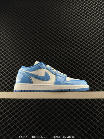 Jordan Air Jordan 1 Low White Black Brown Blue EU 36-46 Sneaker - Unisex BS-80624