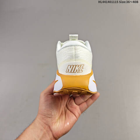 Nike Motiva DV1238-107 Pale Ivory Amber Brown White EU 36-40 Running Shoe - Unisex (BS-63711)
