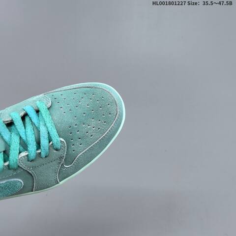 Nike Air Jordan 1 Low OG Washed Team Teal Blue-green 35 5 47 5 Casual - Unisex (BS-67244)