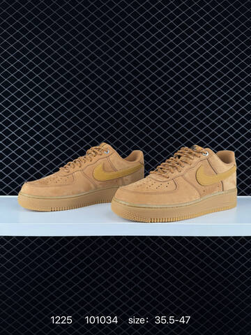 Nike Air Force 1 07 Wheat Tan Gum 35 5-47 Casual - Unisex (BS-73499)