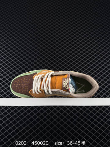 Jordan Air Jordan 1 Retro Low OG Voodoo Brown Tan Green White Gum EU 36-45 Sneaker - Unisex (BS-79727)