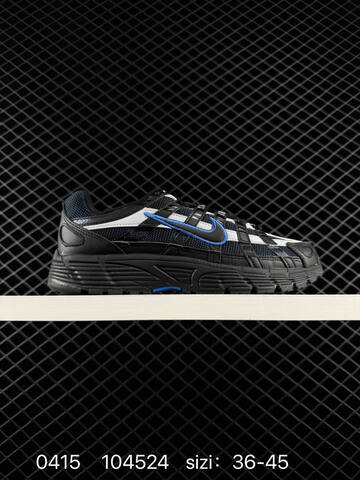 Nike P-6000 Multiple Colorways Black White Blue Triple Black Metallic Silver Black White Black White EU 36-45 Running - Unisex (BS-72072)