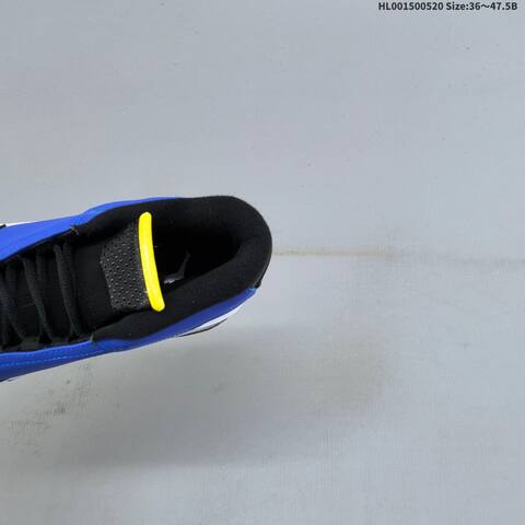 Jordan Air Jordan 14 Retro OG Laney Blue Black White With Yellow Accents 36 47 5 Basketball - Unisex (BS-65911)