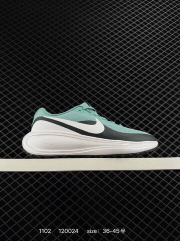 Nike Revolution 8 Mint Green White Black EU 36-45 5 Running - Unisex (BS-74417)