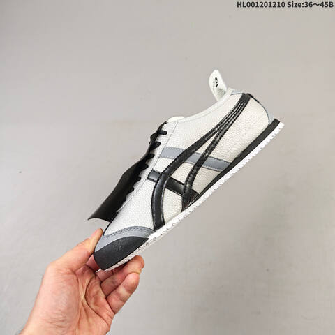 Onitsuka Tiger Mexico 66 White Black Grey EU 36-45 Sneaker Casual Sneakers - Unisex (BS-69174)