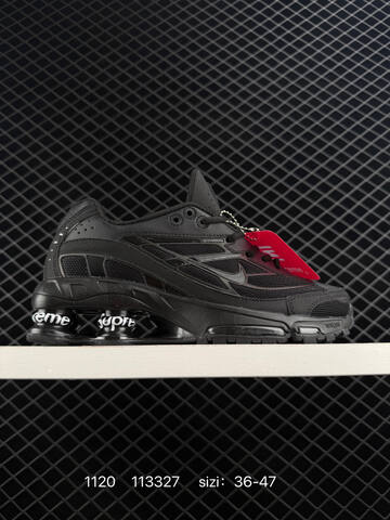 Nike Shox Ride 2 SP x Supreme Gray Black Red White EU 36-47 Lifestyle - Unisex (BS-74097)