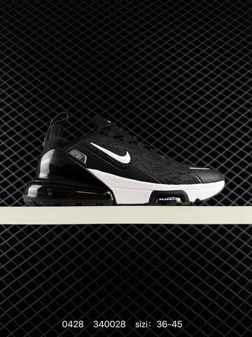 Nike Air Max 270 Flyknit Black 40-45 Running - Men's (BS-71784)