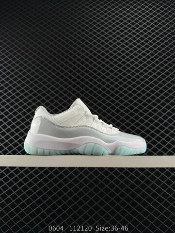 Jordan Air Jordan 11 Retro Low White Pink White Light Blue EU 36-46 Basketball Shoe - Unisex BS-81262