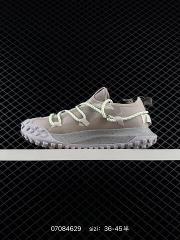 Nike ACG Mountain Fly Low GTX Taupe Grey Neon Green EU 36-45 Trail - Unisex (BS-70346)
