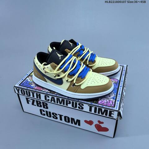 Jordan Air Jordan 1 Low OG Multi-color EU 36-45 Lifestyle - Unisex (BS-67068)