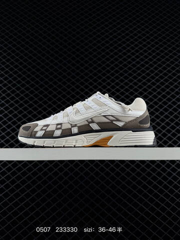 Nike P-6000 SE HF0015-002 White Brown Black Orange EU 36-46 Running - Unisex (BS-71646)