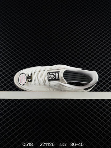 MLB New York Yankees Retro Casual Off White Black Brown EU 36-45 Sneaker Casual Sneakers - Unisex