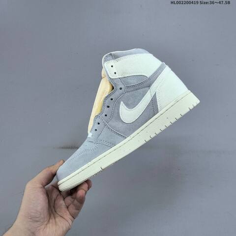 Jordan Air Jordan 1 High OG Craft Ivory Grey EU 36-47 5 Basketball - Unisex (BS-66137)