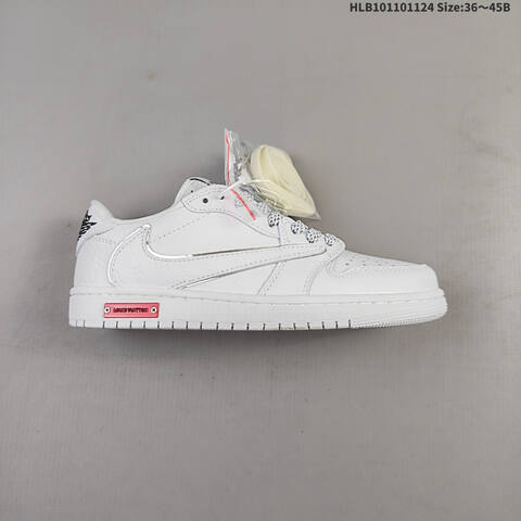 Jordan Air Jordan 1 Low White Blue EU 36-45 Casual - Unisex (BS-63156)