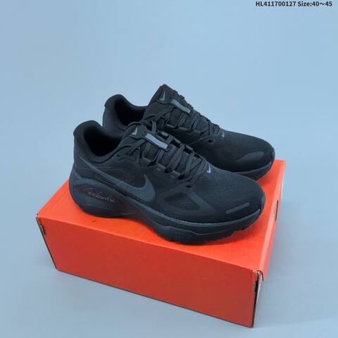 Nike Structure Plus ReactX Air Zoom Black White Dark Grey EU 40-45 Running Shoe - Men s BS-61713