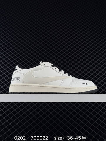 Jordan Air Jordan 1 Low White Grey Blue Cream EU 36-45 Sneaker - Unisex (BS-79726)