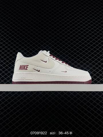 Nike Air Force 1 07 Off White Black Light Blue Burgundy EU 36-45 Casual - Unisex (BS-70334)