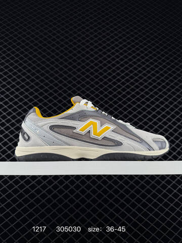 New Balance 204L Light Grey Dark Grey Yellow White Black EU 36-45 Sneaker Unisex BS-82472