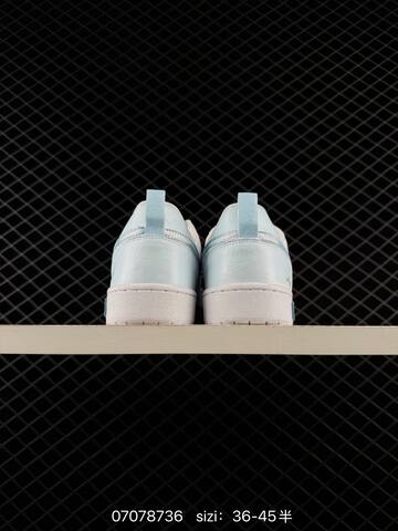 Nike Court Vision Low DIY White Light Blue EU 36-45 Skate - Unisex BS-70358