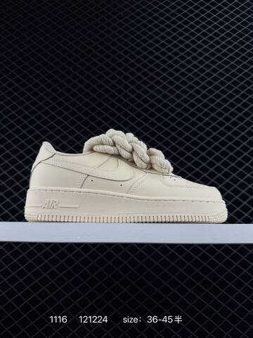 Nike Air Force 1 07 Red White Black White-pink Rope Laces EU 36-45 Lifestyle - Unisex (BS-74173)