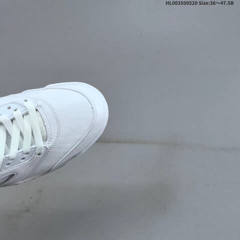 Jordan Air Jordan 5 Retro White Silver 36 47 5 Basketball - Unisex (BS-65916)