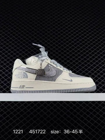 Nike Air Force 1 Low 07 Cream White With Assorted Collaboration Colorways Navy Grey Silver Beige Tan EU 36-45 5 Lifestyle - Unisex BS-73554