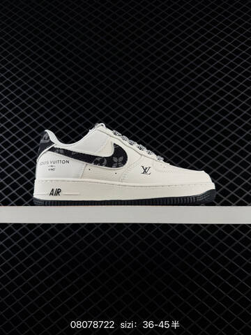 Nike Air Force 1 07 Off White Black EU 36-45 Lifestyle - Unisex (BS-69896)
