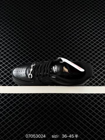 Nike Air Force 1 07 LV8 IV6306 Black Silver EU 36-45 Skate - Unisex (BS-70406)