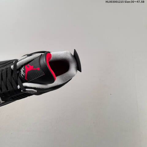 Air Jordan 4 Retro Bred Reimagined 2024replica AIR JORDAN 4 Aj4 4 2024 Lifestyle BS-67430
