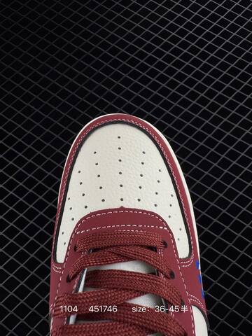 Nike Air Force 1 07 LV8 Burgundy Cream Blue EU 36-45 Lifestyle - Unisex BS-74372