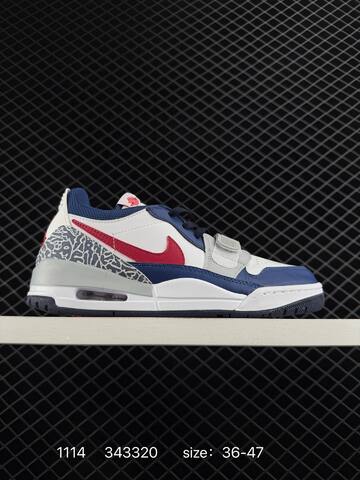 Jordan Air Jordan Legacy 312 Low White Navy Red Grey EU 36-47 Basketball Shoe - Unisex (BS-80283)