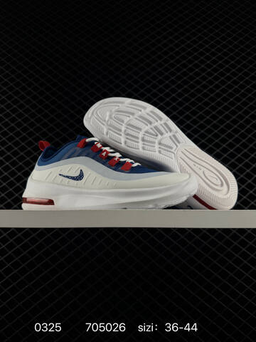 Nike Air Max Axis White Blue Red EU 36-44 Running - Unisex (BS-72465)
